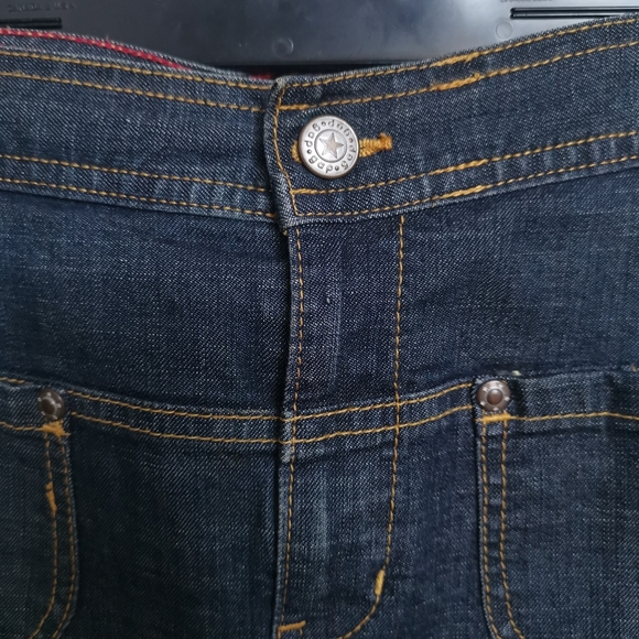 Gap Kids Denim Maxi Skirt , Y2K , 2000' , Dark Wash - Picture 5 of 11